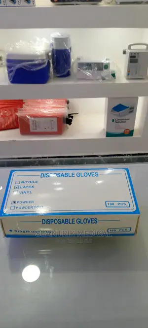 Disposable Gloves Latex 100pk