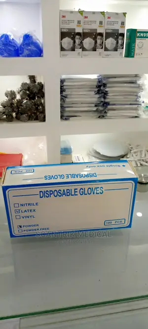 Latex Examination Gloves 100 Pcs.