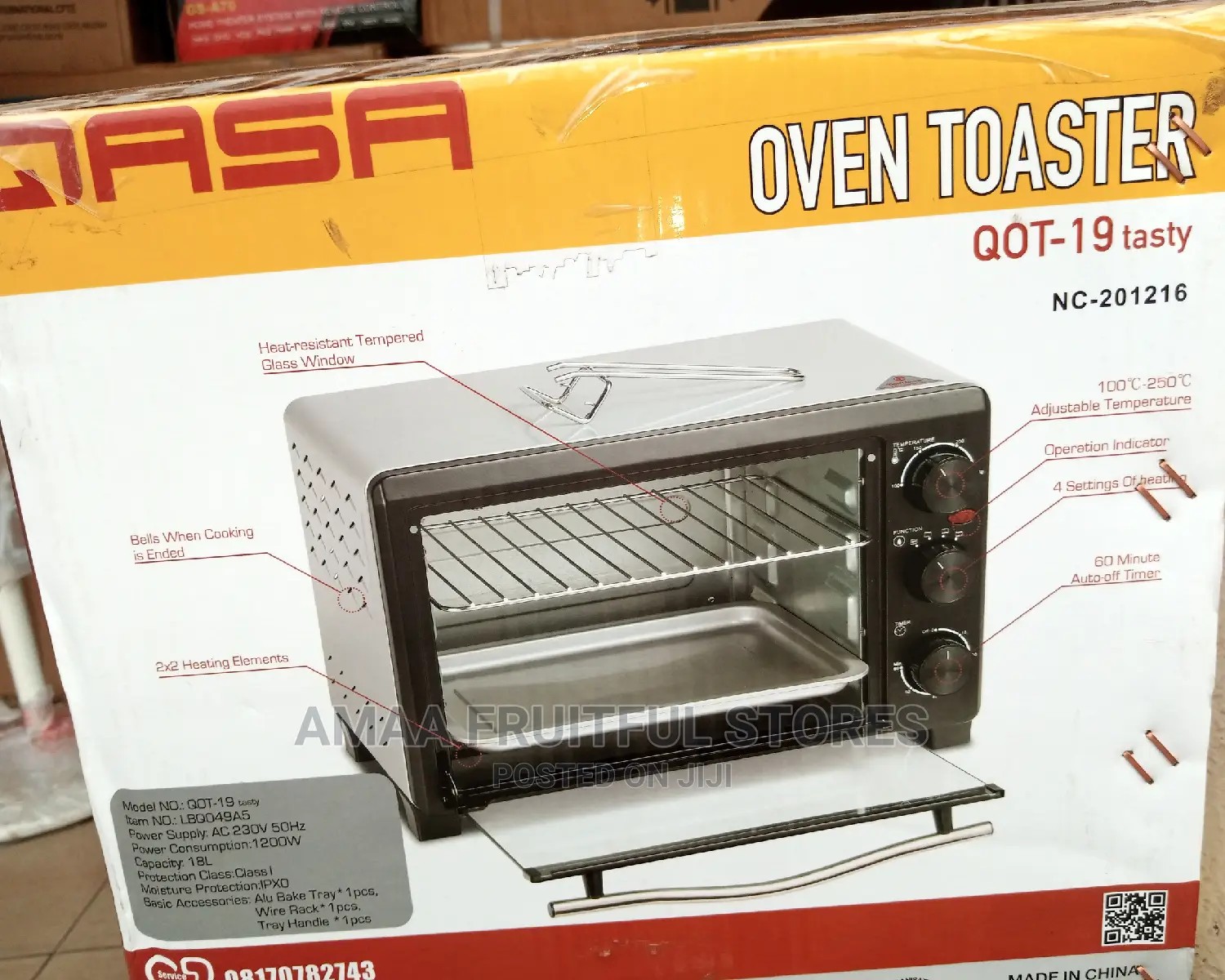 QASA Oven Toaster