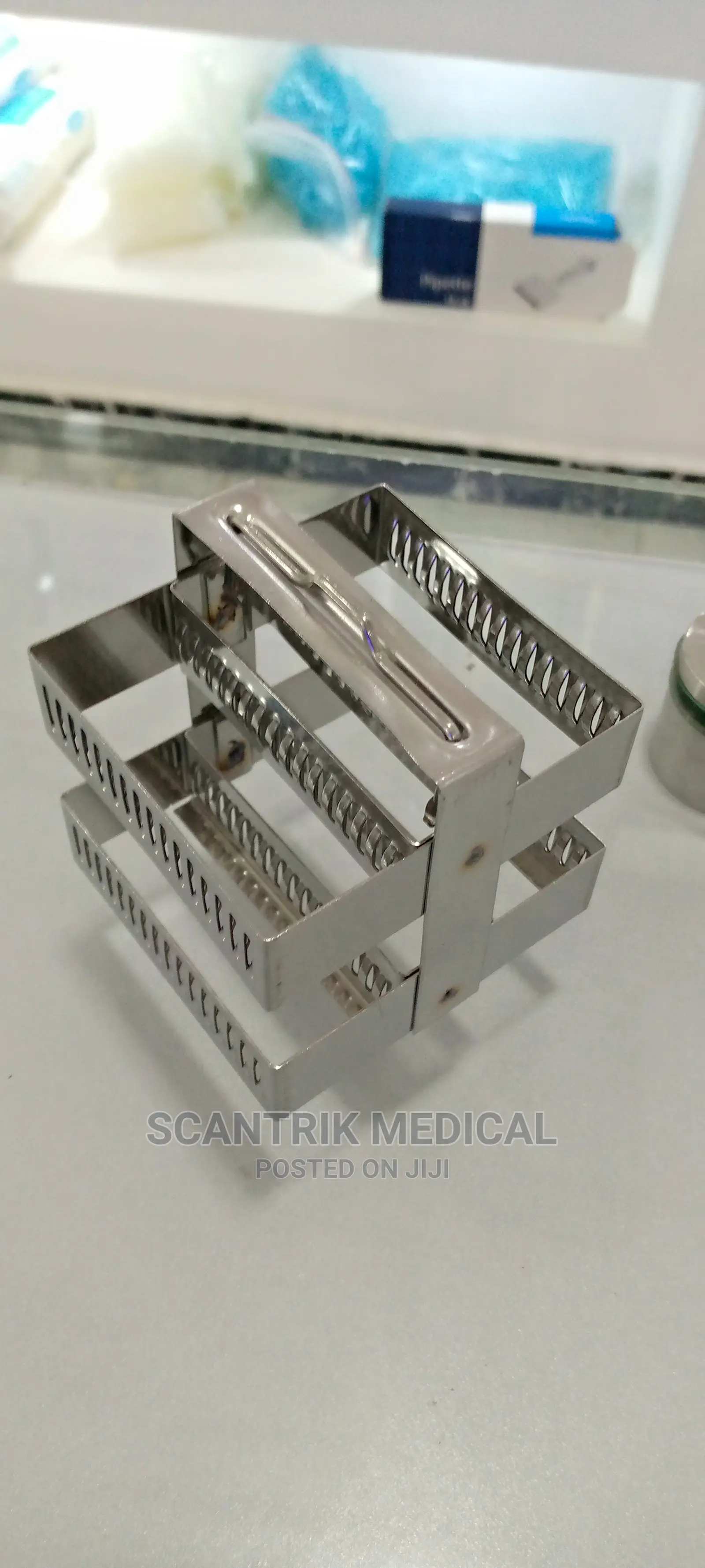 Laboratory Slide Staining Rack