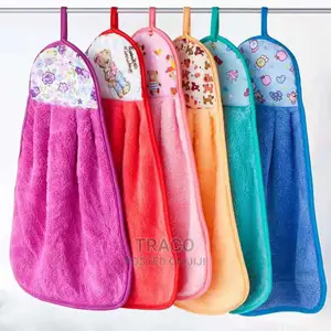 Super Absorbent Microfiber Hanging Kitchen Cleaning Towels