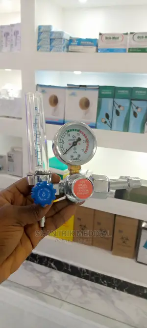 Medical Oxygen Flowmeter Pressure Gauge Oxygen Pressure