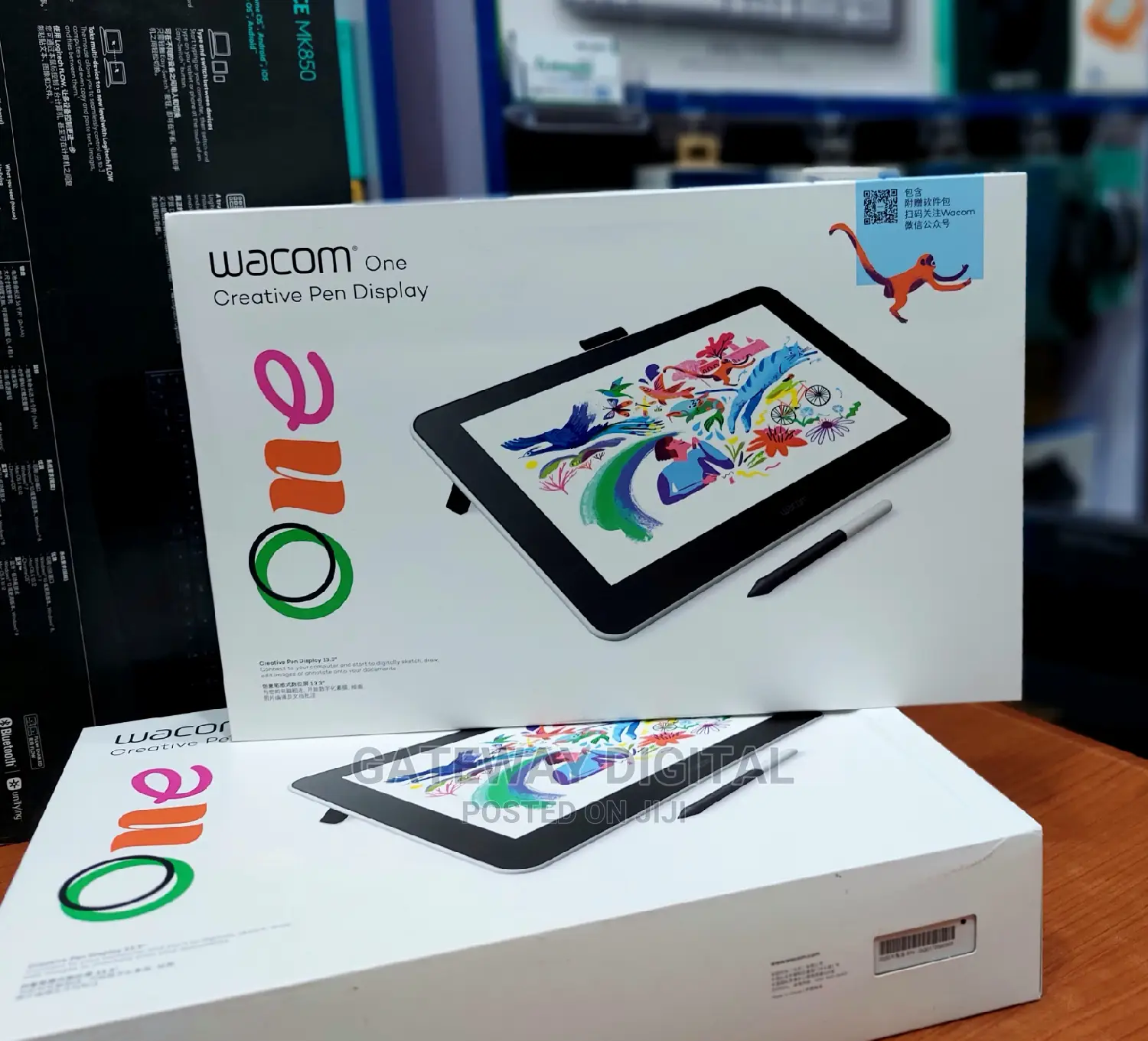 Wacom One Digital Drawing Device With Screen 13.3