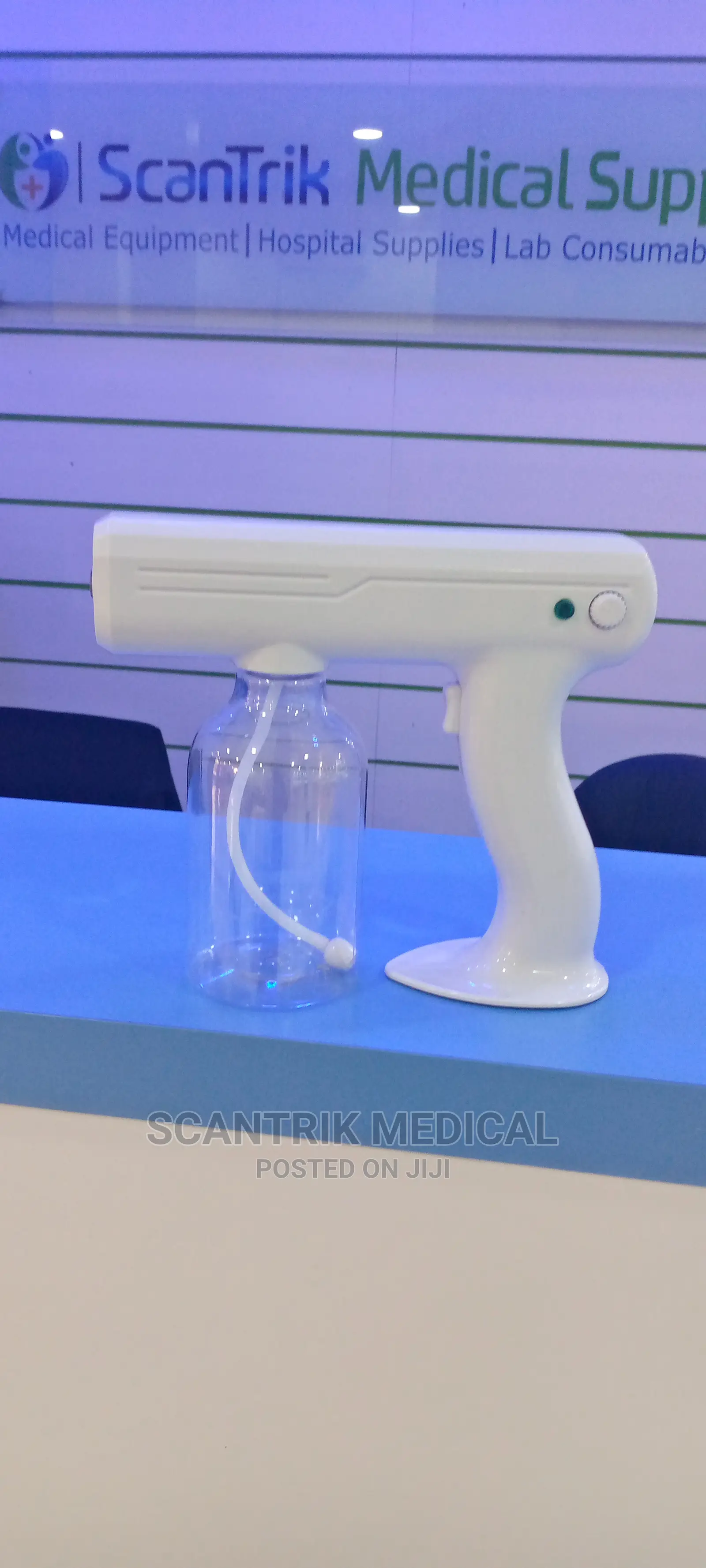 Wireless Charging Blue Light Atomizer Spray (Disinfectant)