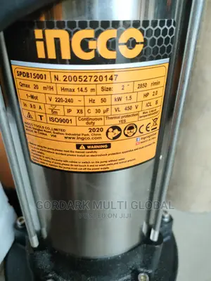 Ingco Sewage Pump 2hp 2"