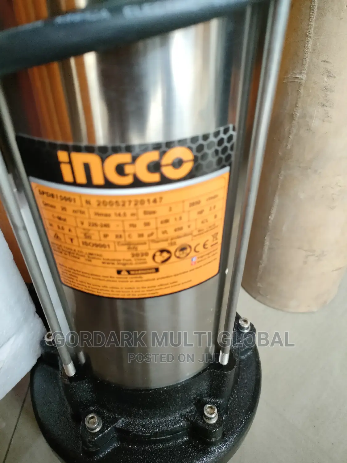Ingco Sewage Pump 2hp 2"