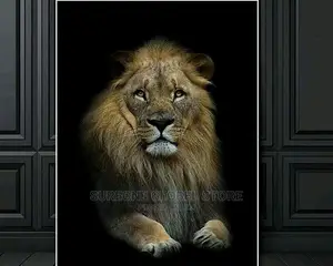 Photo - Lion Framed Artwork
