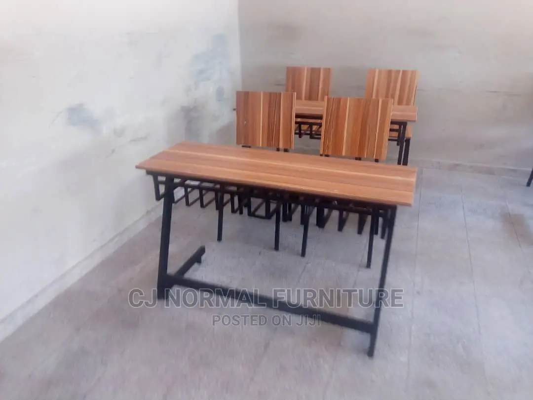 School Desk/ Chairs Double Seaters.