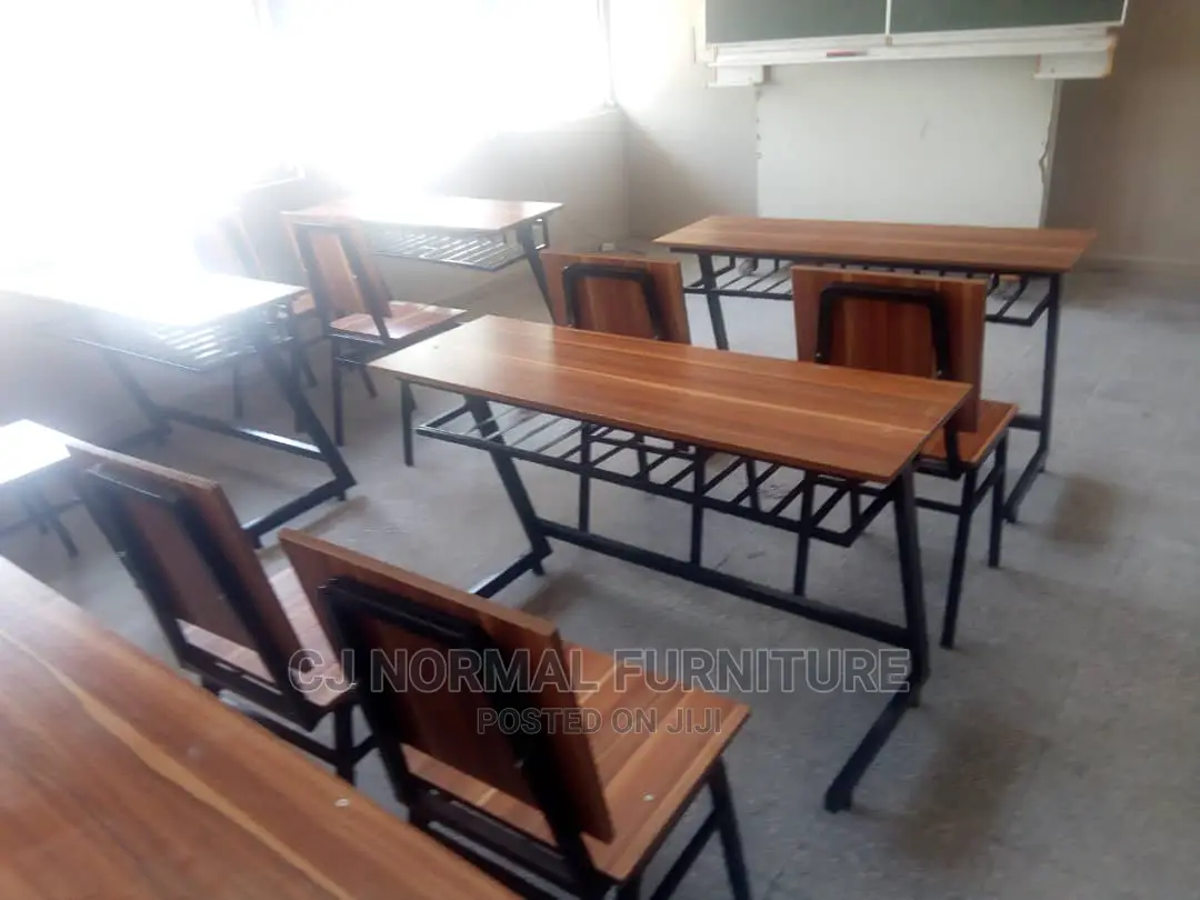 School Desk/ Chairs Double Seaters.