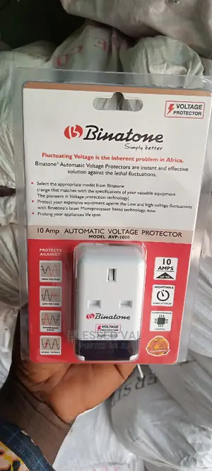 Avp-100,10amps Binatone Automatic Voltage Protector