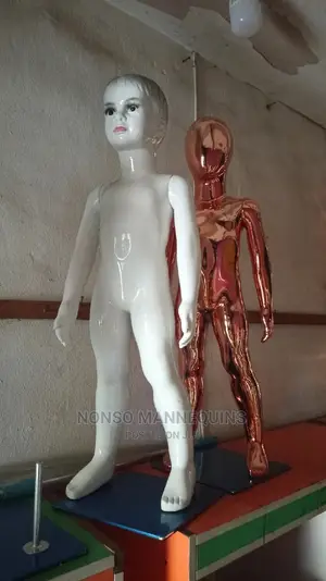 Age 1 to 3 Years Chrome Display Mannequins