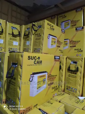 Suc Cam 220A Tubular Battery