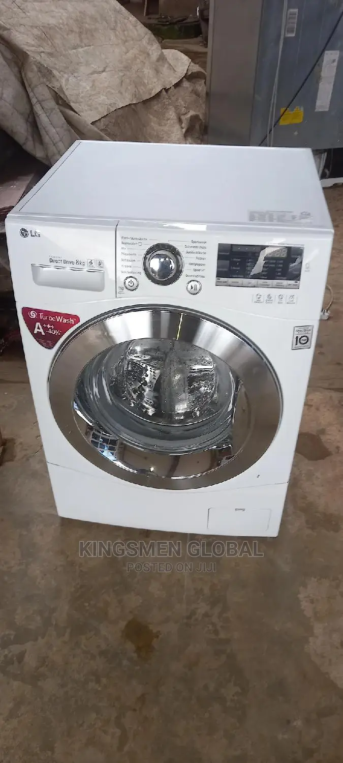 Lg 8kg Inverter Front Loader Automatic Washing Machine