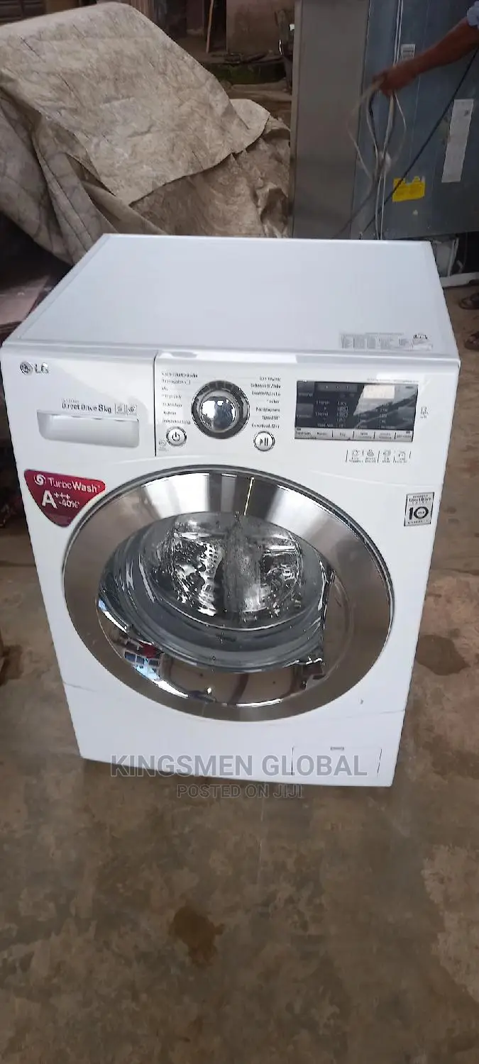 Lg 8kg Inverter Front Loader Automatic Washing Machine