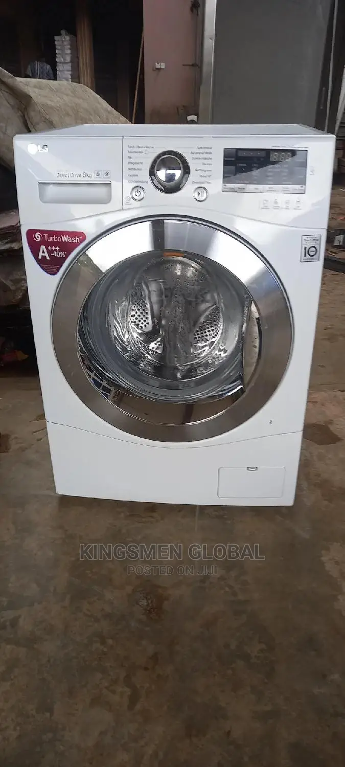 Lg 8kg Inverter Front Loader Automatic Washing Machine