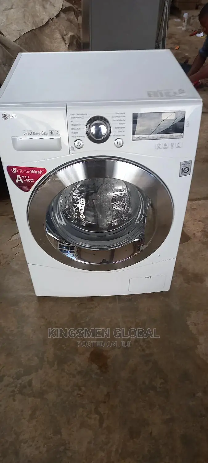 Lg 8kg Inverter Front Loader Automatic Washing Machine