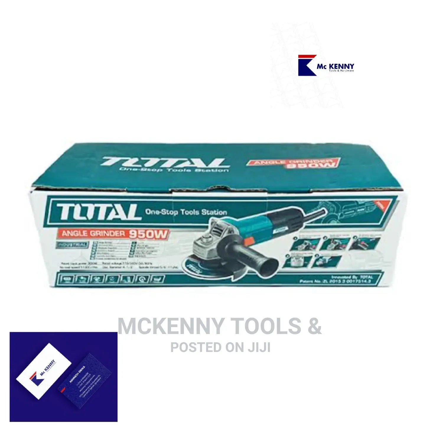 Total Angle Grinder 4 ? Inch 950W