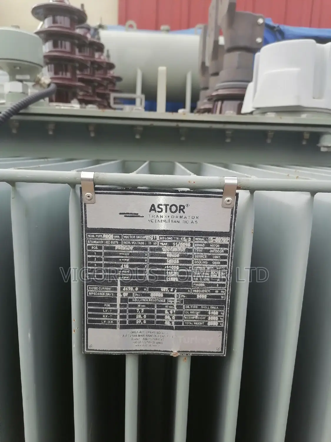 15 MVA Transformer and All Overhead Materials