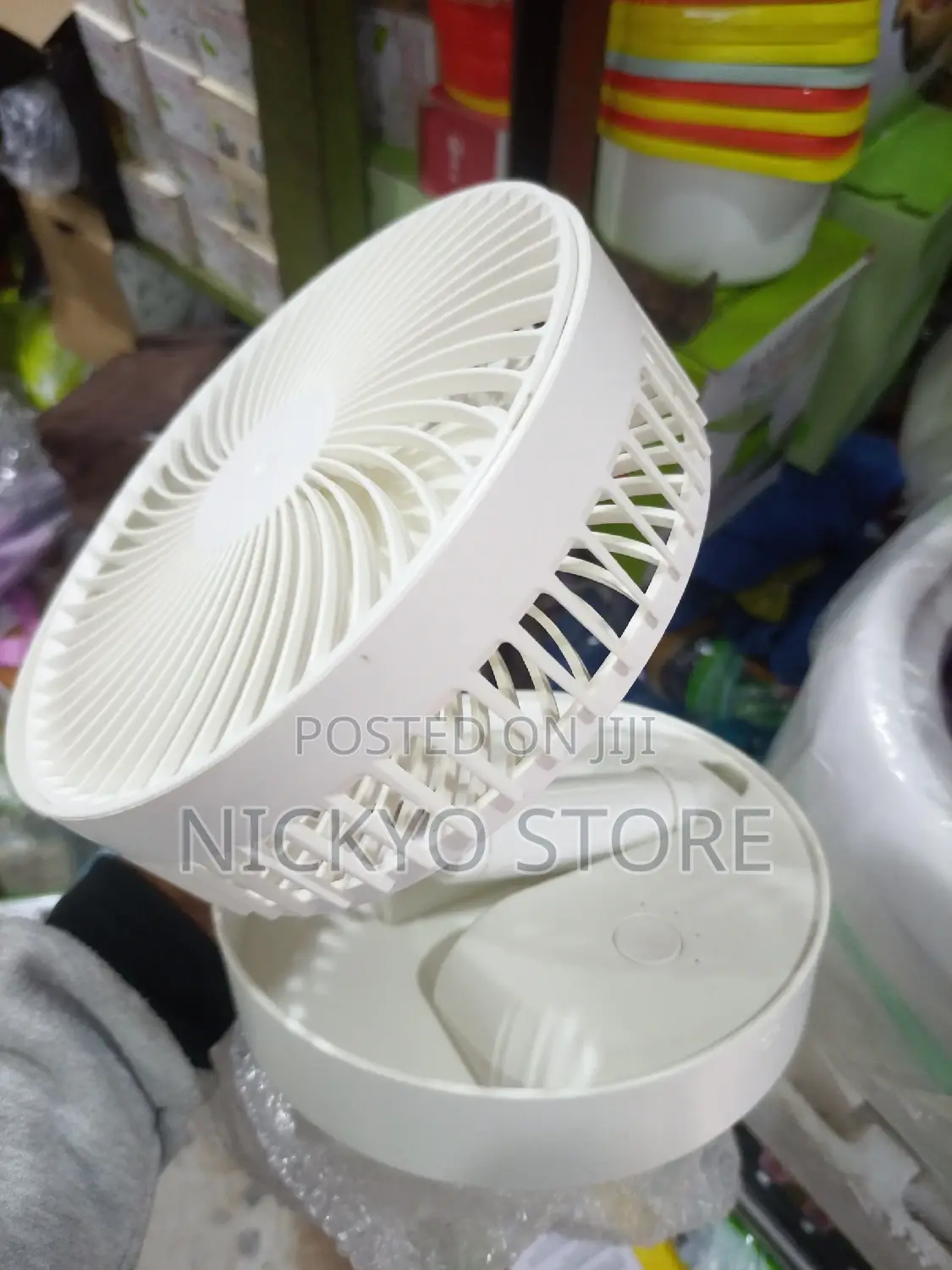 Foldable Rechargeable Standing Fan