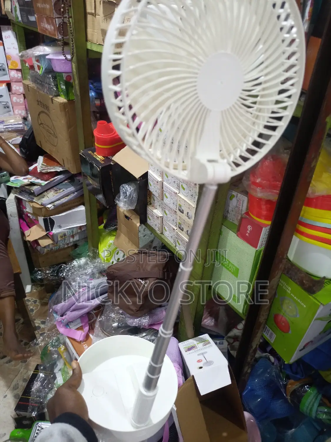 Foldable Rechargeable Standing Fan