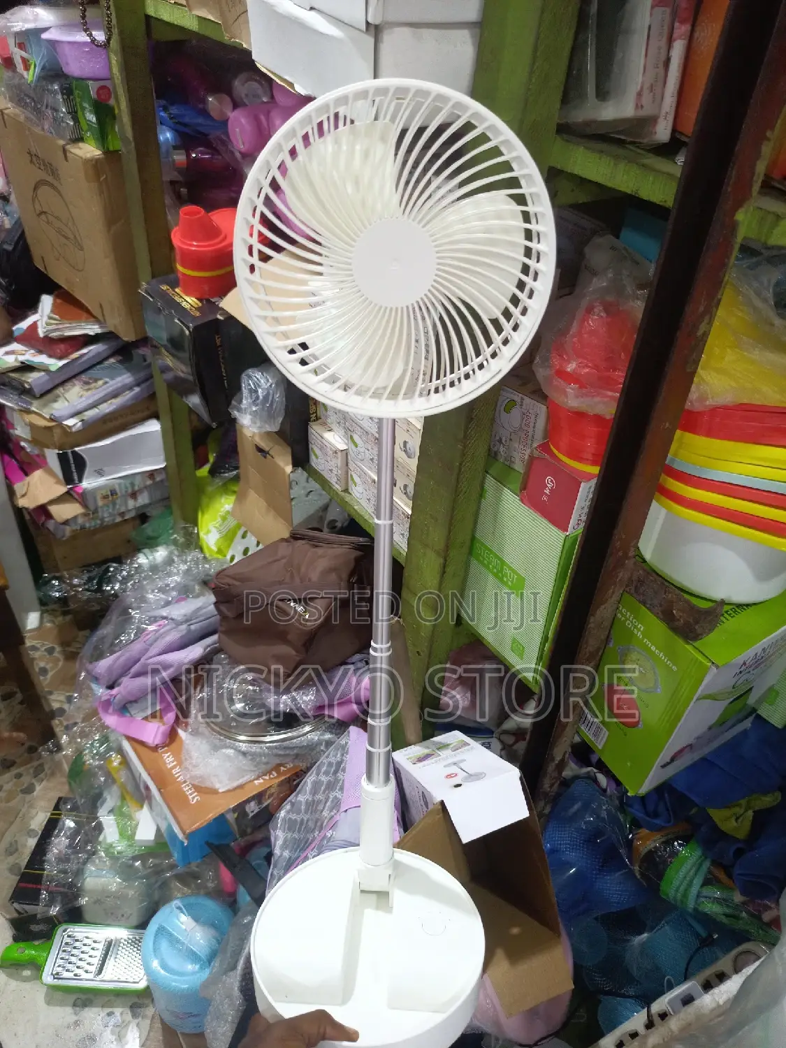Foldable Rechargeable Standing Fan