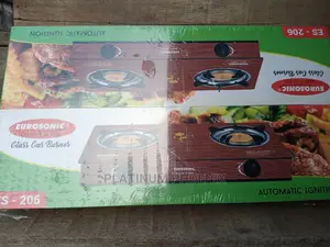 Eurosonic Double Gas Burner (Glass Coated)