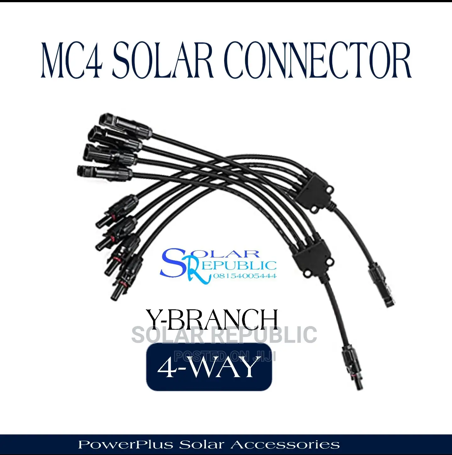 4-1 Y-Branch Solar Connector
