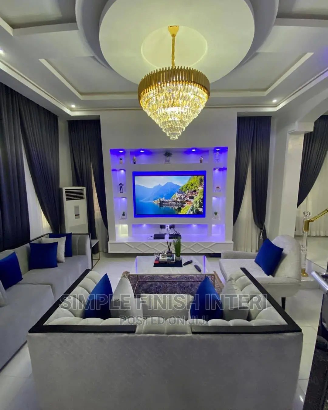 Tv Wall Unit Design an Interior Decorations
