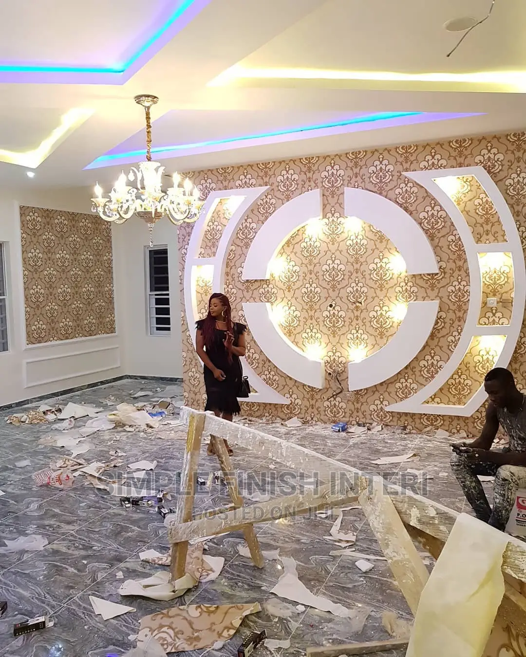 Tv Wall Unit Design an Interior Decorations