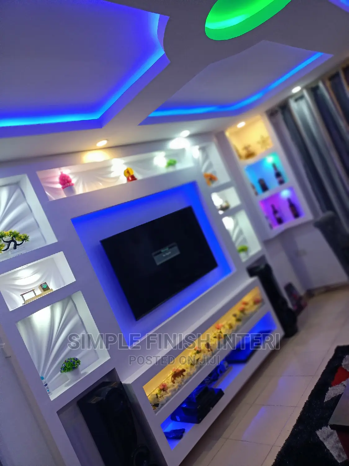 Tv Wall Unit Design an Interior Decorations