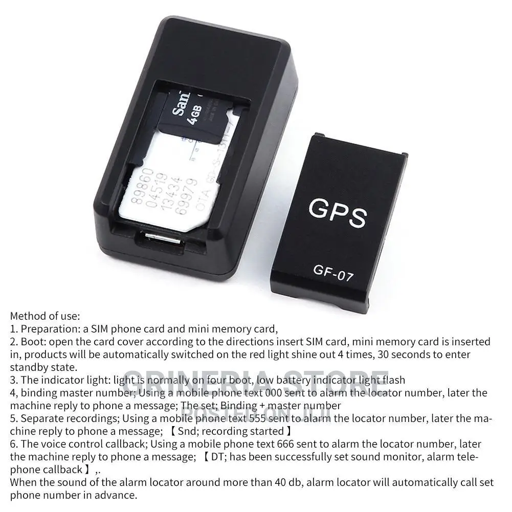 GF-07 GPS Tracking Device