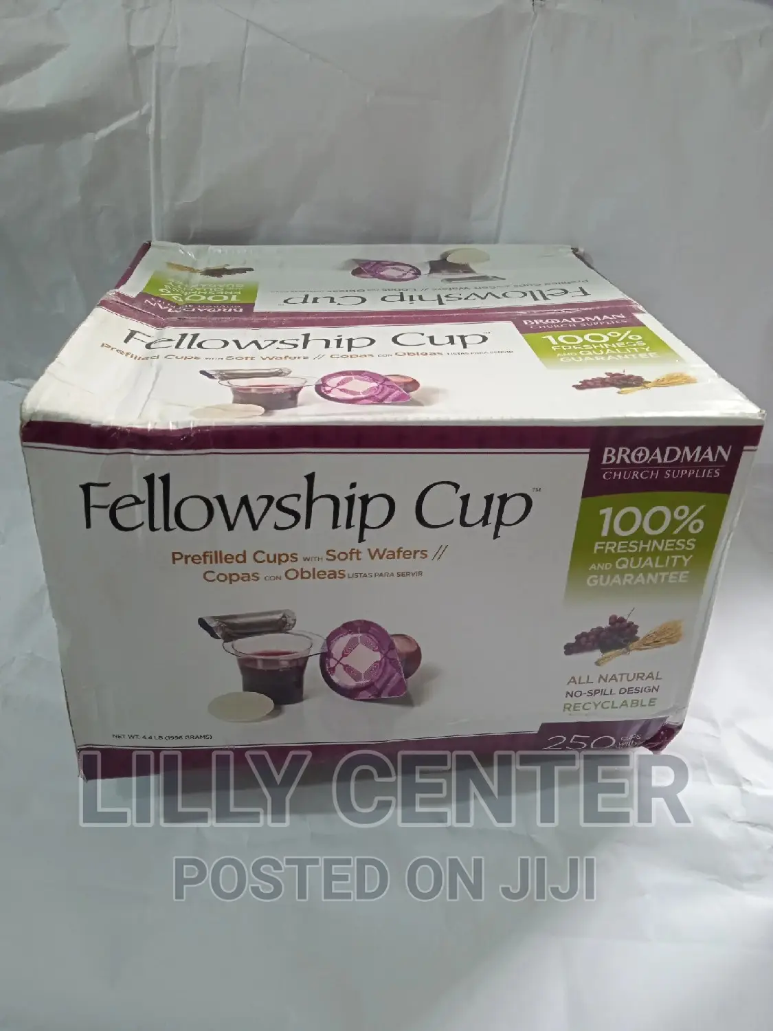 250 Refilled Communion Fellowship Cups