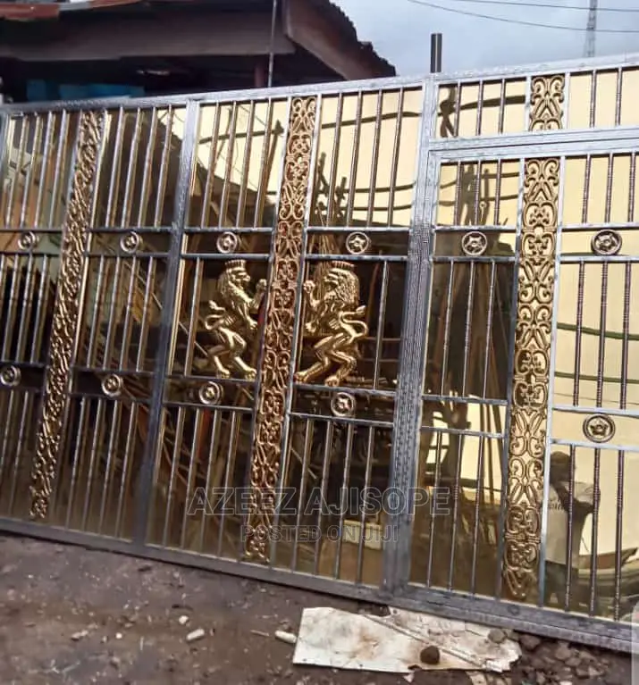 Stainless Steel Gold And Silver Design