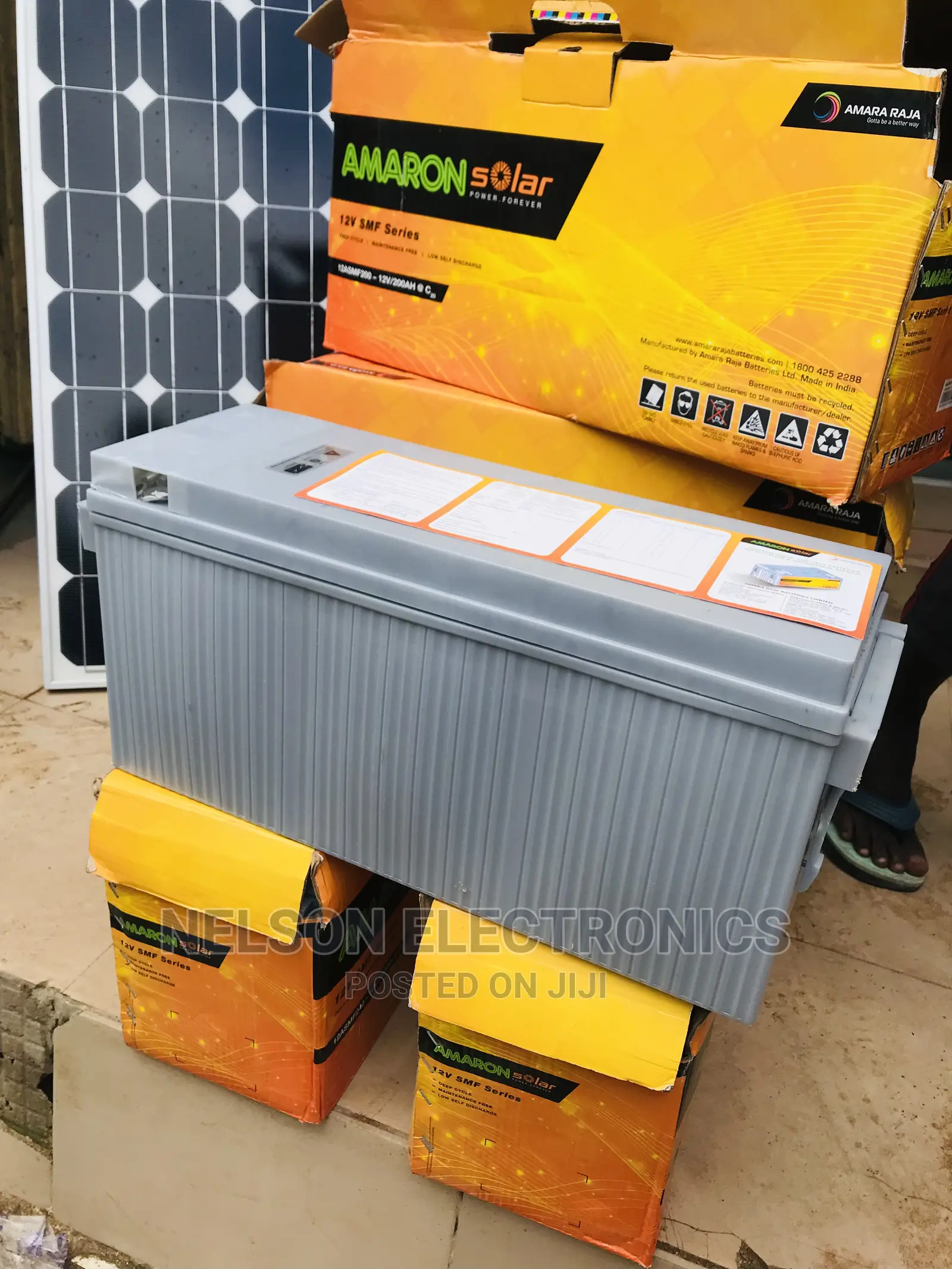 Amaron Solar Battery 12v200a Deep Cycle