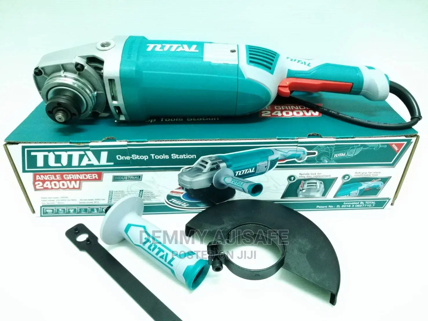 Total Angle Grinder 2400w (9")