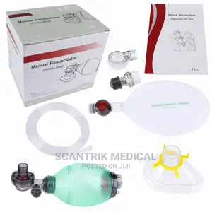 Manual Resuscitator Bag Mask for Adult, Child and Infant