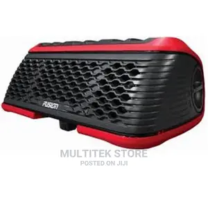 Stereo Active Integrated Portable Stereo System - Red