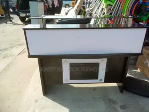 4feet Receptionist Table With Mobile Drawer