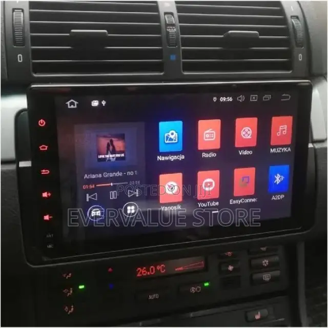 BMW 3 E46 Android Player + Reverse Camera