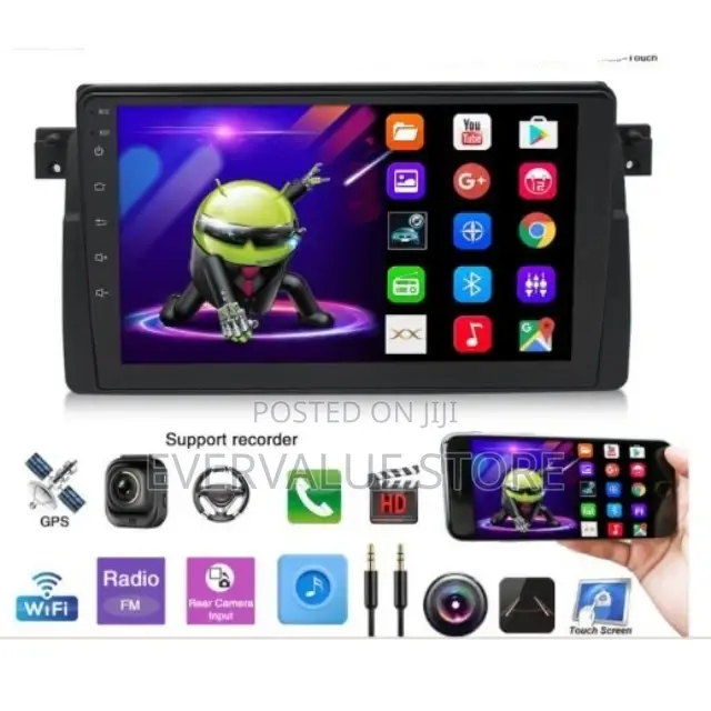 BMW 3 E46 Android Player + Reverse Camera