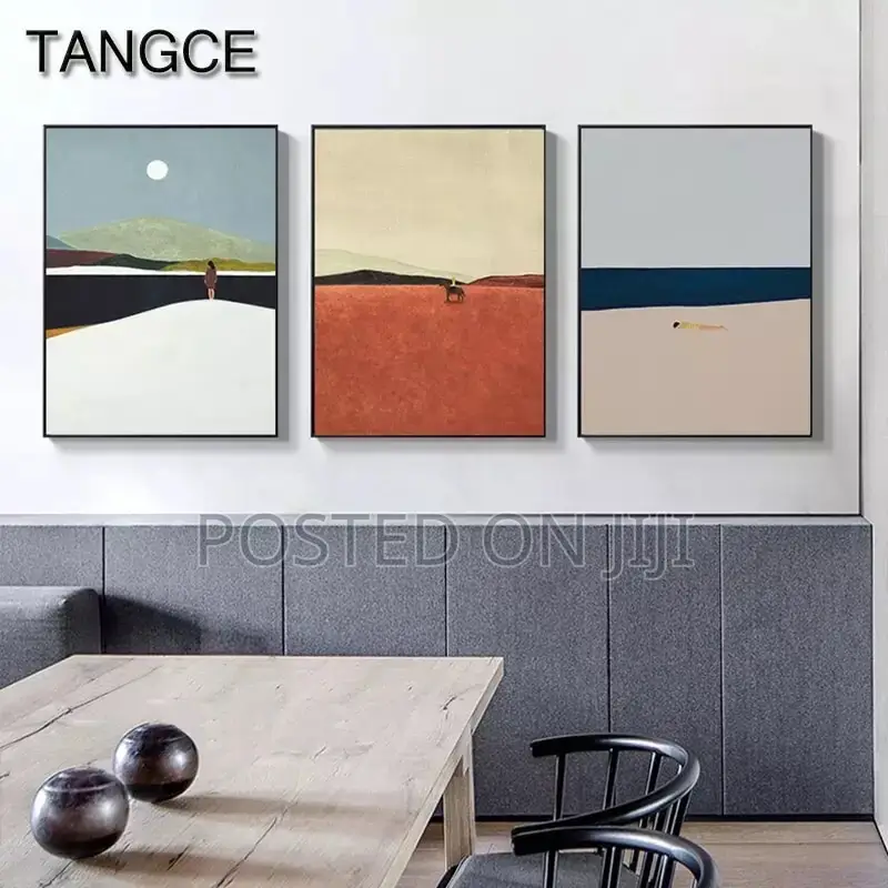 Abstract Dream Road Scenery Canvas
