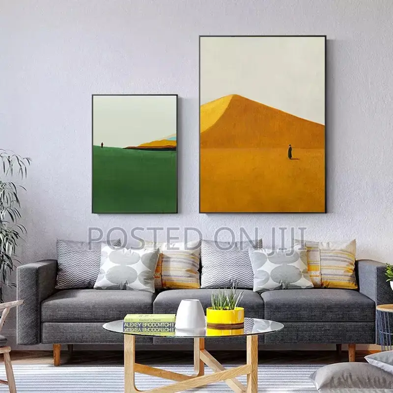 Abstract Dream Road Scenery Canvas