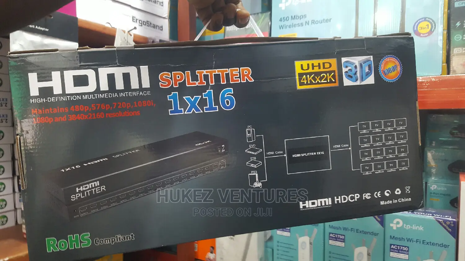 Hdmi Splitter 16 Ports /Channel