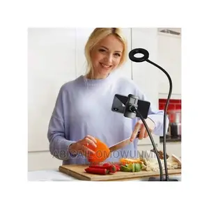 Selfie Ring Light With Phone Holder Clip Stand