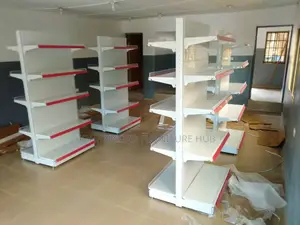 Supermax Italian Metal Double Face Supermarket Shelves
