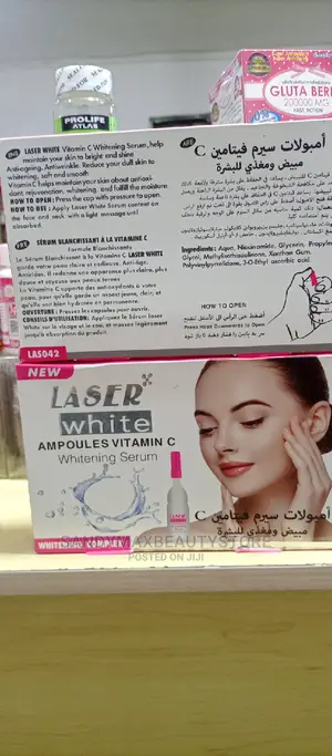 Laser White Ampoluse Vitamin C Whitening Serum