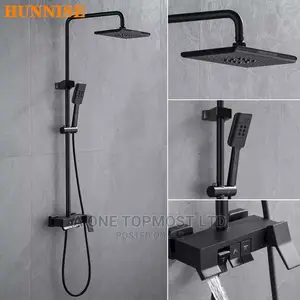 Black New Standing Shower