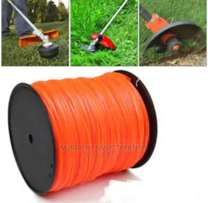 2 4mmx500m Nylon Trimmer Line Whipper Cord Wire Brush Cutter