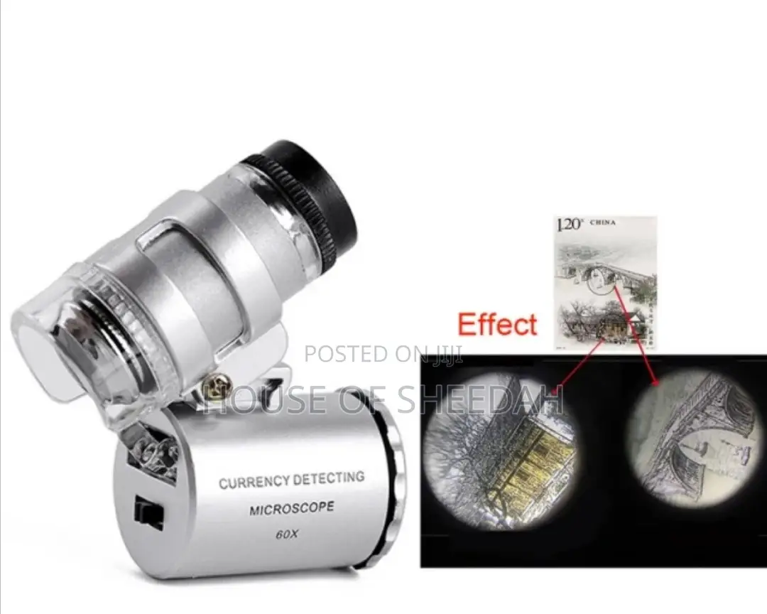 Mini Currency Detecting Microscope