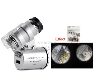 Mini Currency Detecting Microscope
